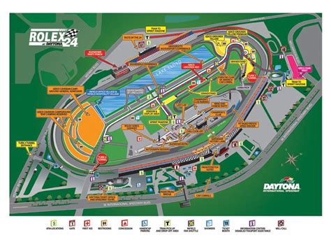 daytona rolex 24 track map